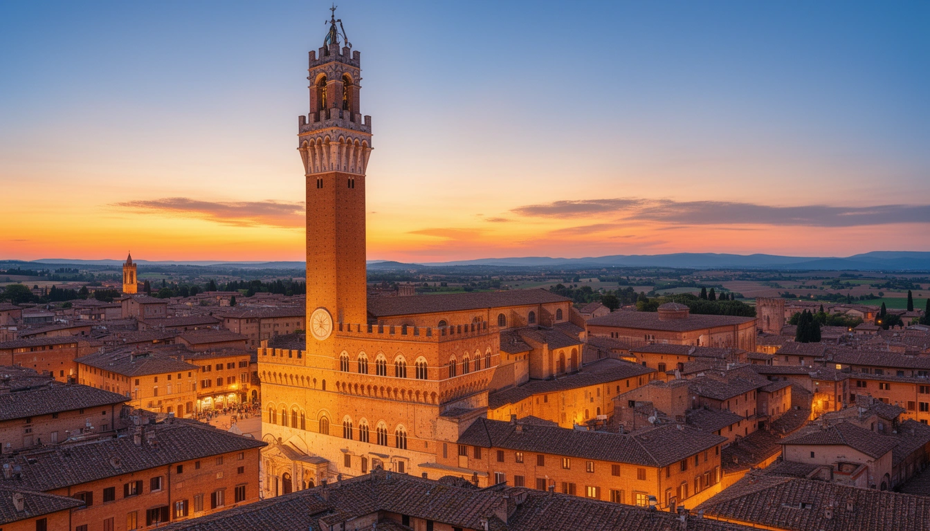 Tour de Barco Noturno em Siena - Imagem 1