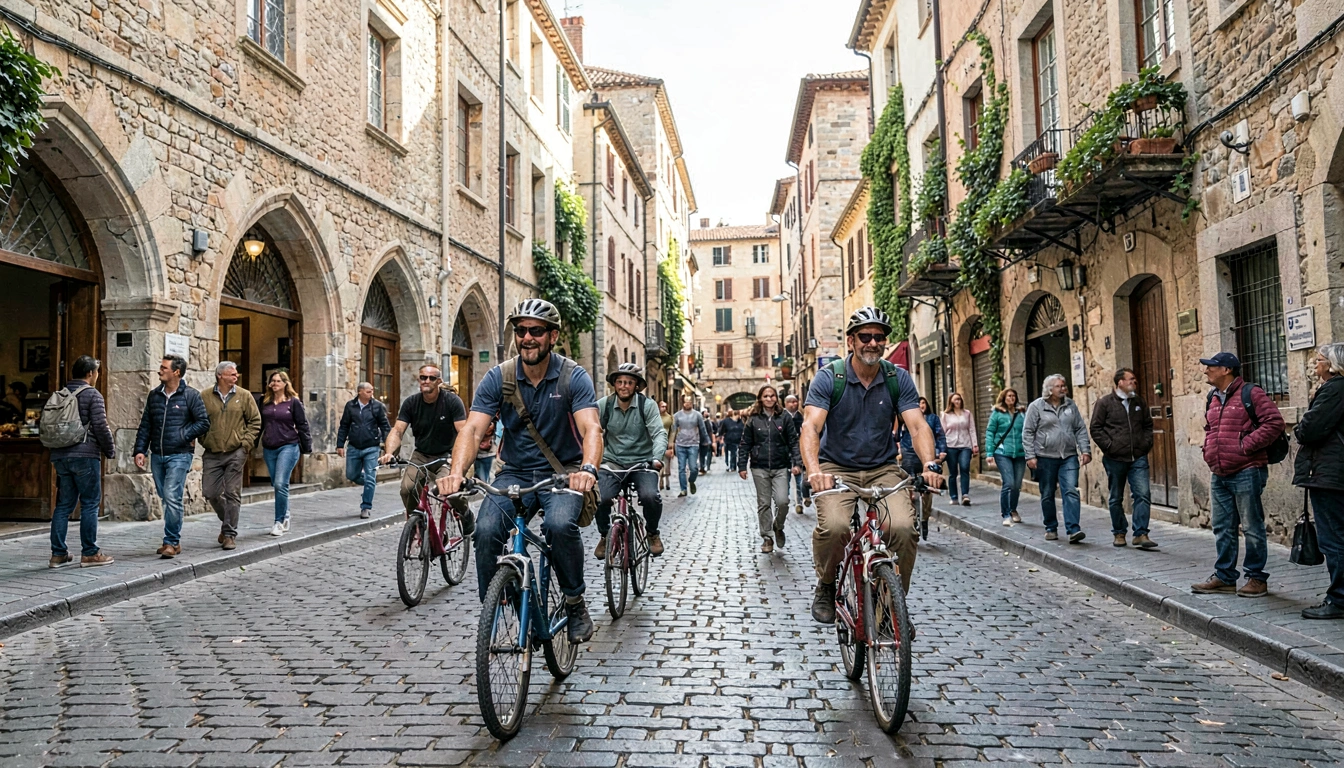 Tour de Bicicleta Noturno em Barcelona - foto 3
