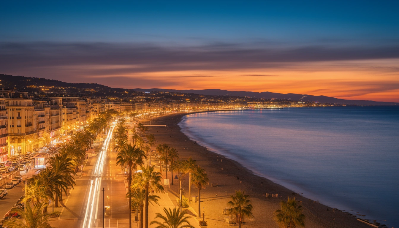 Tour de Bicicleta Noturno em Nice - Imagem 1