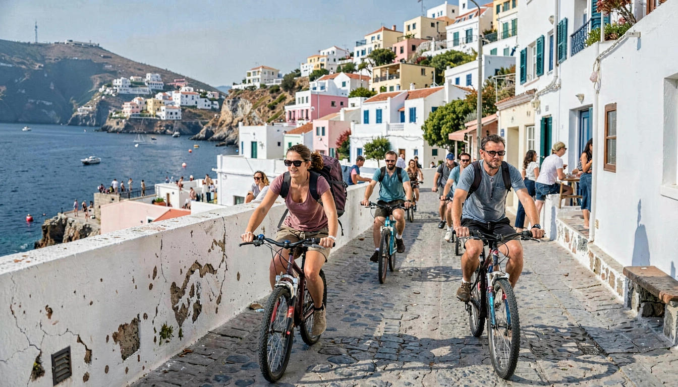 Tour de Bike ao Entardecer em Mikonos - foto 4