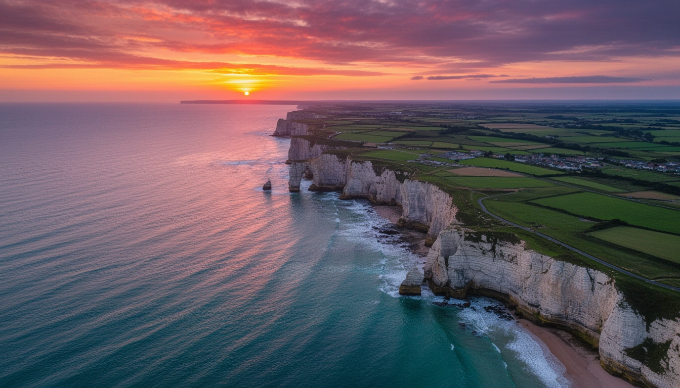 Tour de Bike ao Entardecer em Normandia - foto principal