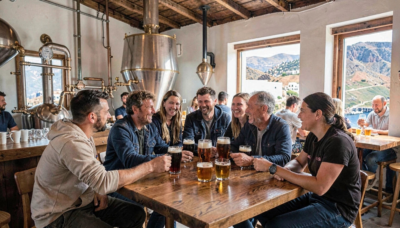 Tour de Cerveja Artesanal em Santorini - foto 3