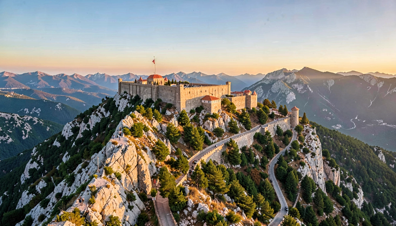 Tour de MTB nas Montanhas Perto de Corfu - foto principal