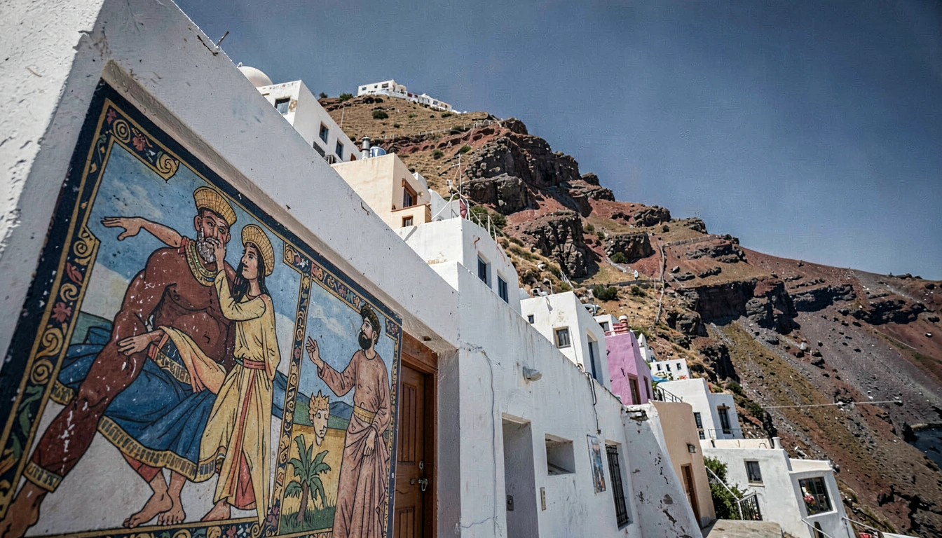 Tour de Rua e Arte Urbana em Santorini - foto 4