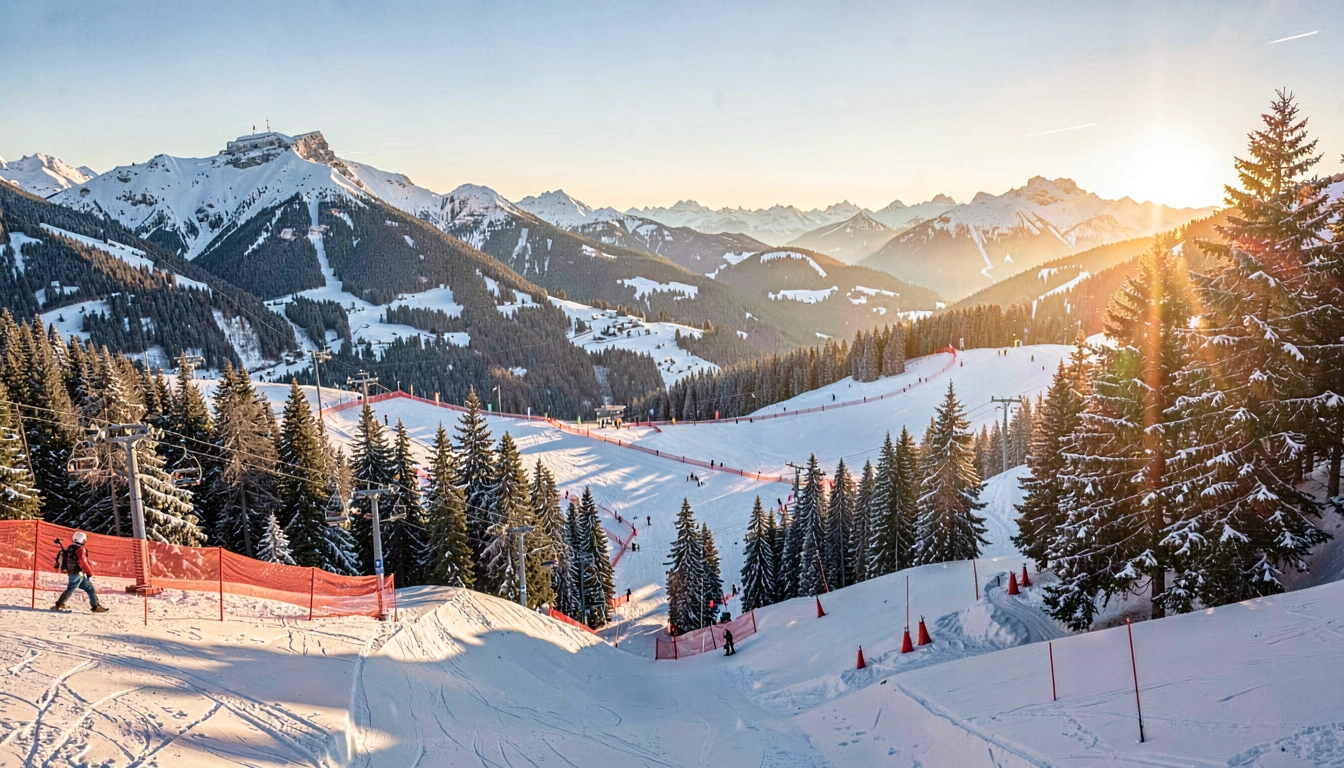 Tour de Snowboard e Esqui perto de Annecy - foto principal