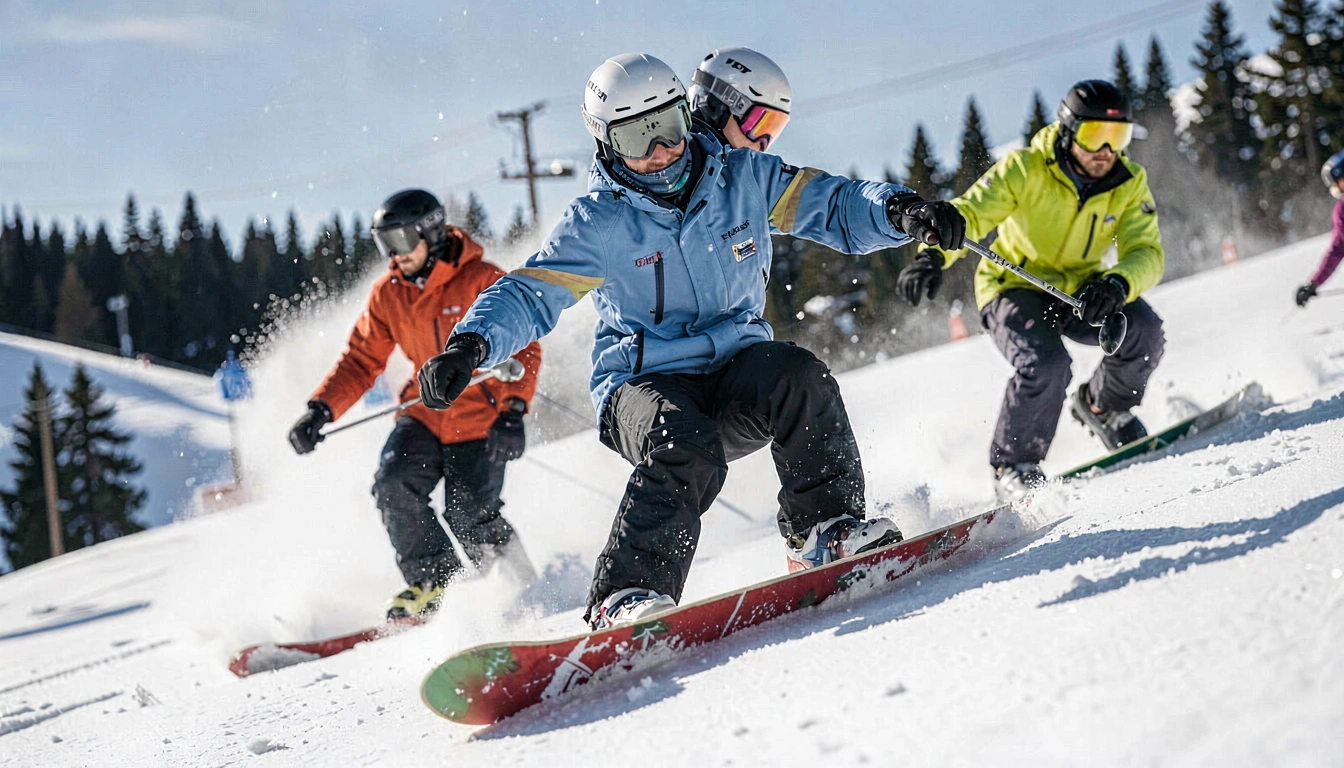 Tour de Snowboard e Esqui perto de Versalhes - foto 4