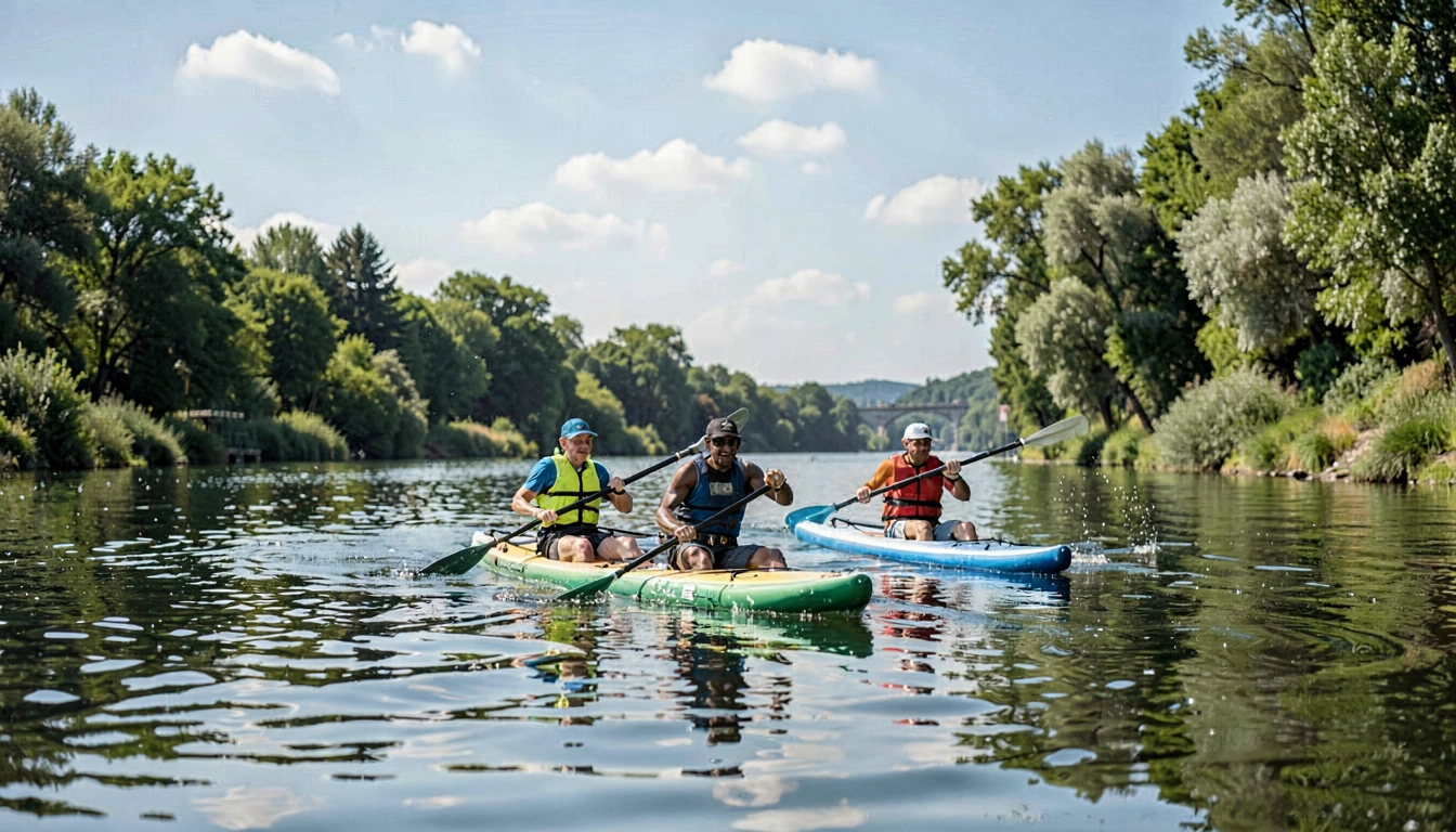 Tour de SUP (Stand Up Paddle) em Munique - foto 3