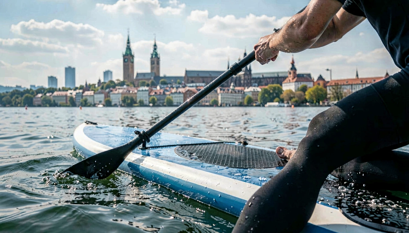 Tour de SUP (Stand Up Paddle) em Munique - foto 4
