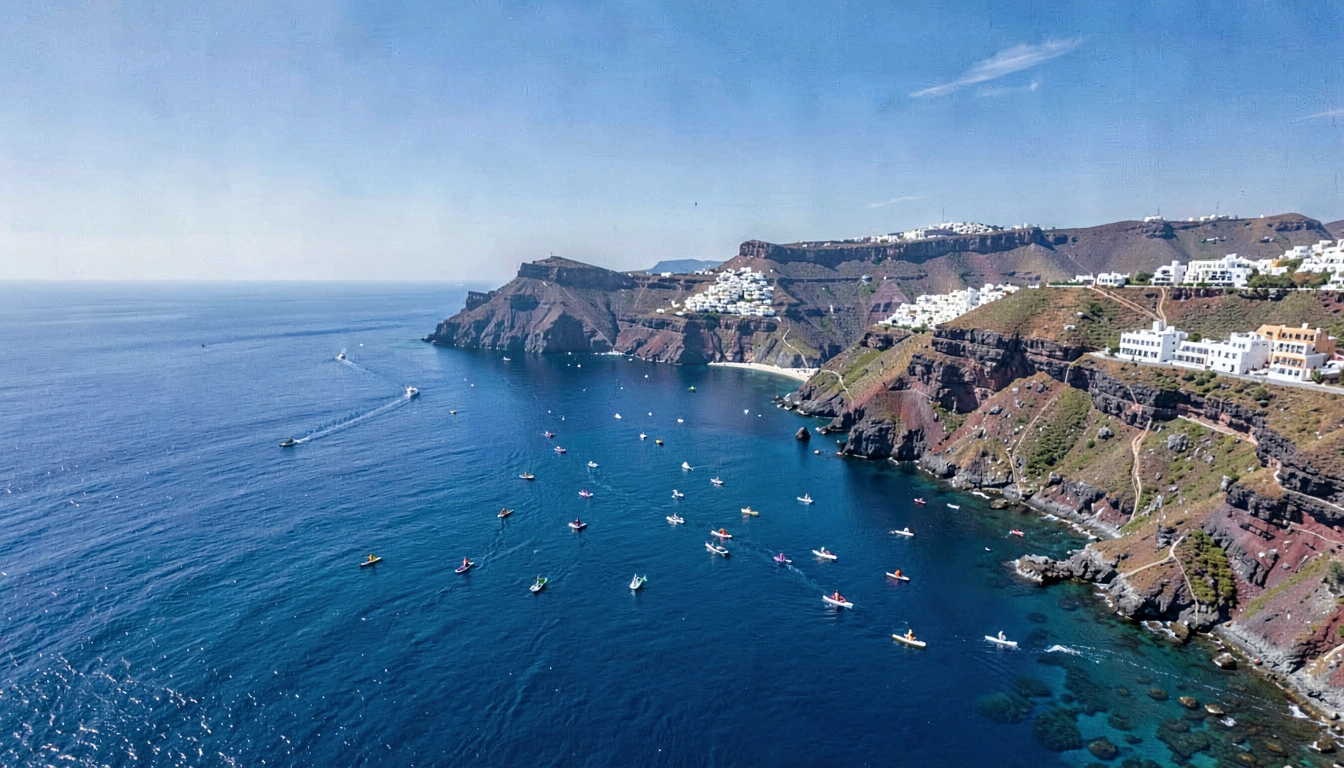 Tour de SUP (Stand Up Paddle) em Santorini - foto 5