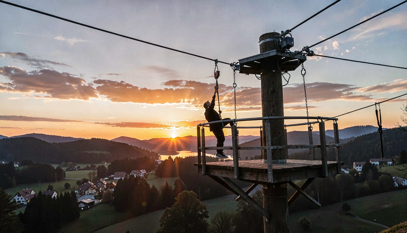 Tour de Tirolesa e Zipline em Baviera - foto 6