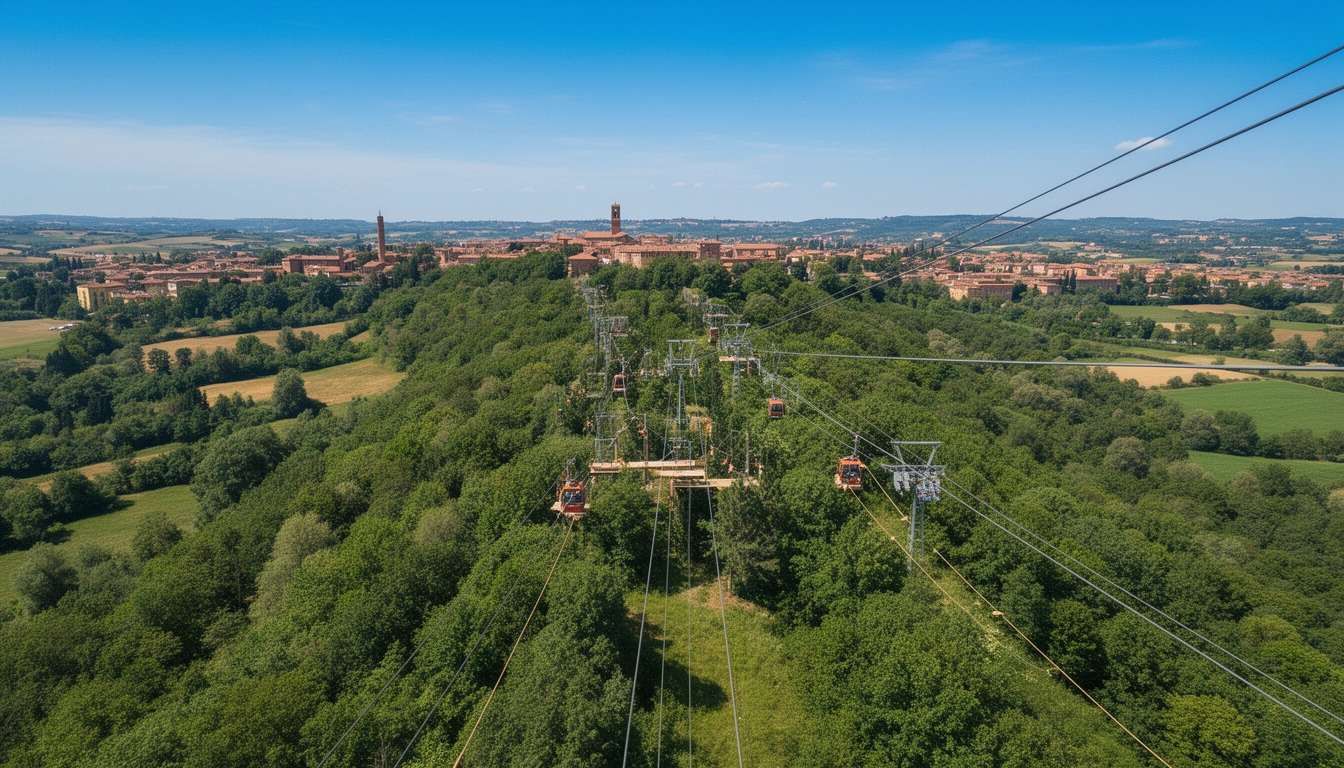 Tour de Tirolesa e Zipline em Bolonha - foto 5