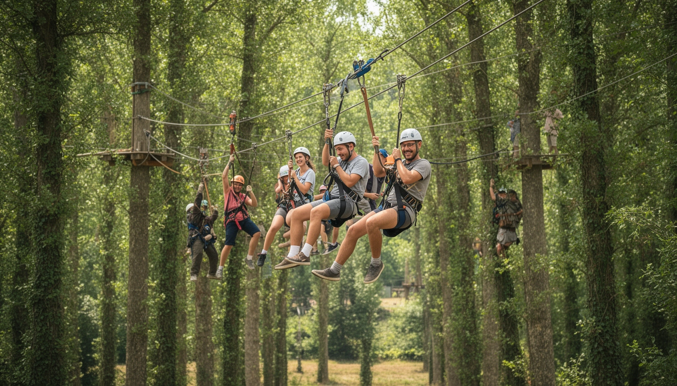 Tour de Tirolesa e Zipline em Bordeaux - foto 3