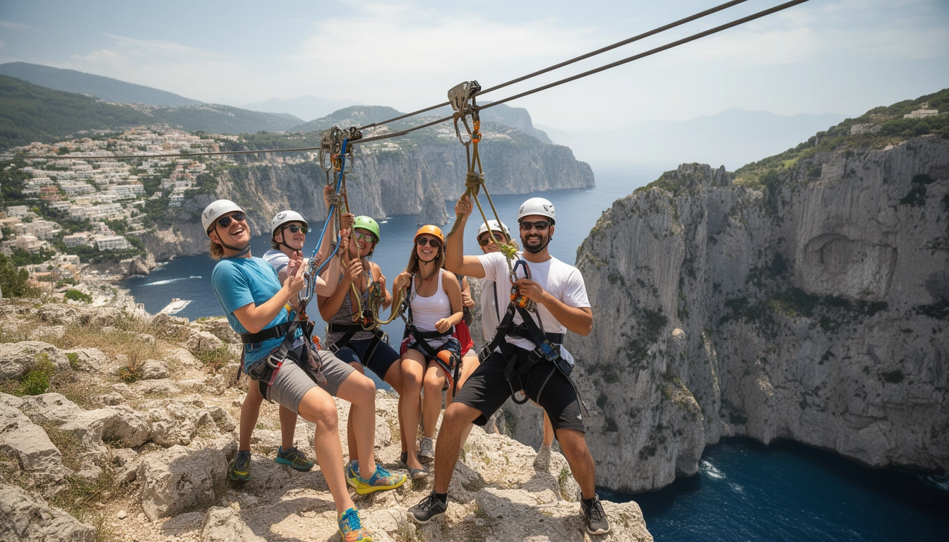 Tour de Tirolesa e Zipline em Capri - foto 3