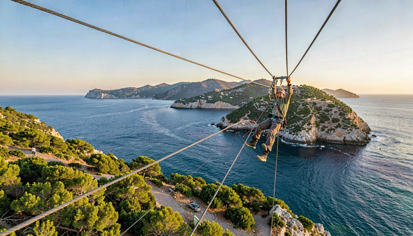 Tour de Tirolesa e Zipline em Corfu - foto principal