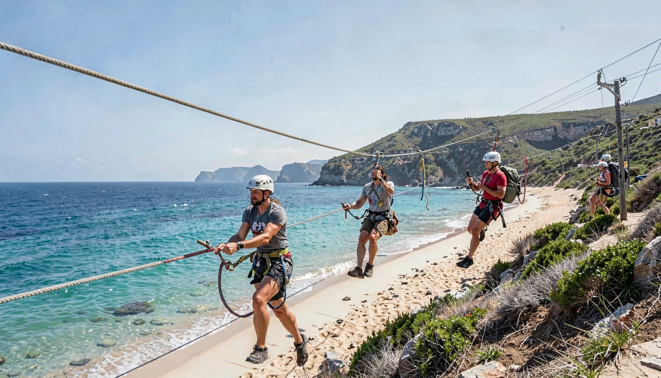 Tour de Tirolesa e Zipline em Mikonos - foto 3