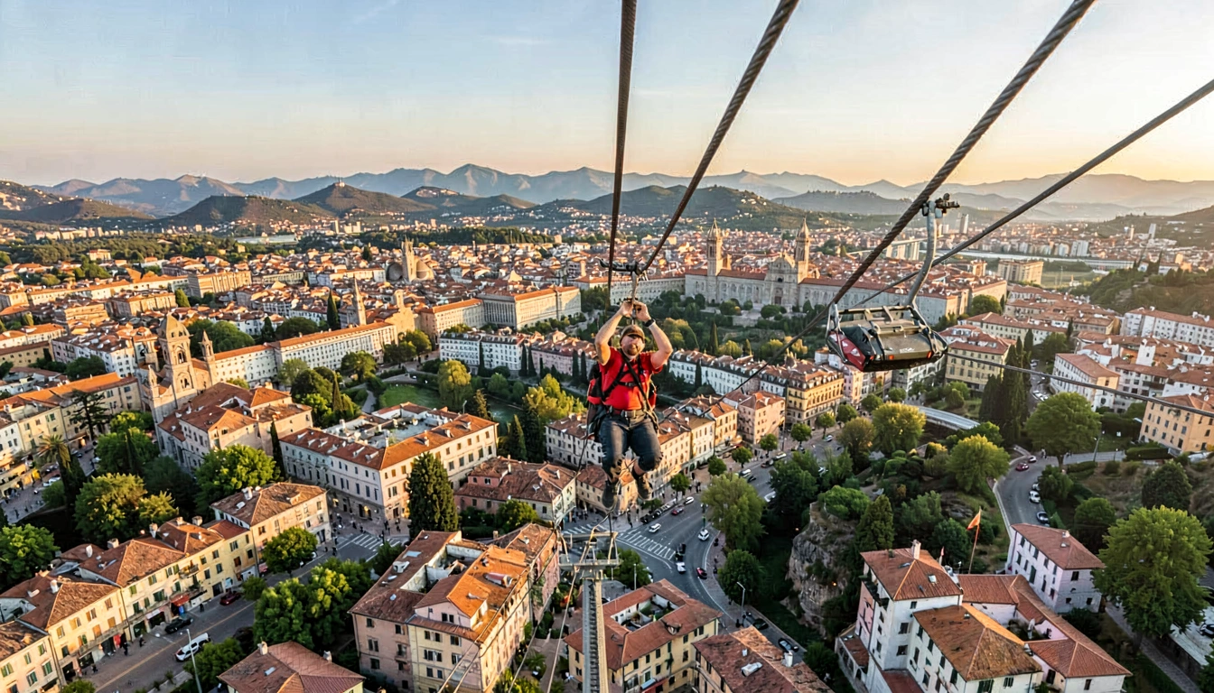 Tour de Tirolesa e Zipline em Toledo - foto principal