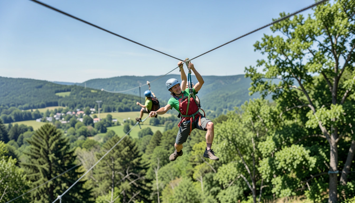 Tour de Tirolesa e Zipline em York - foto 3
