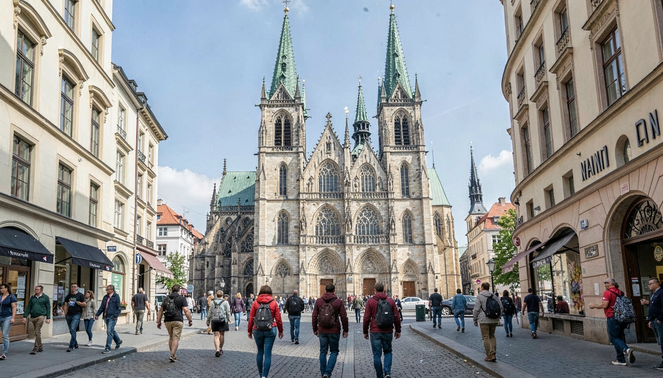 Tour Noturno a Pé em Dresden