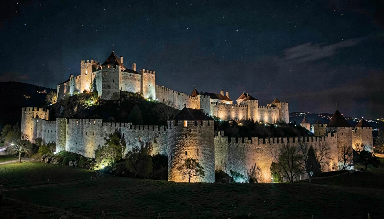 Tour Noturno a Pé em Óbidos