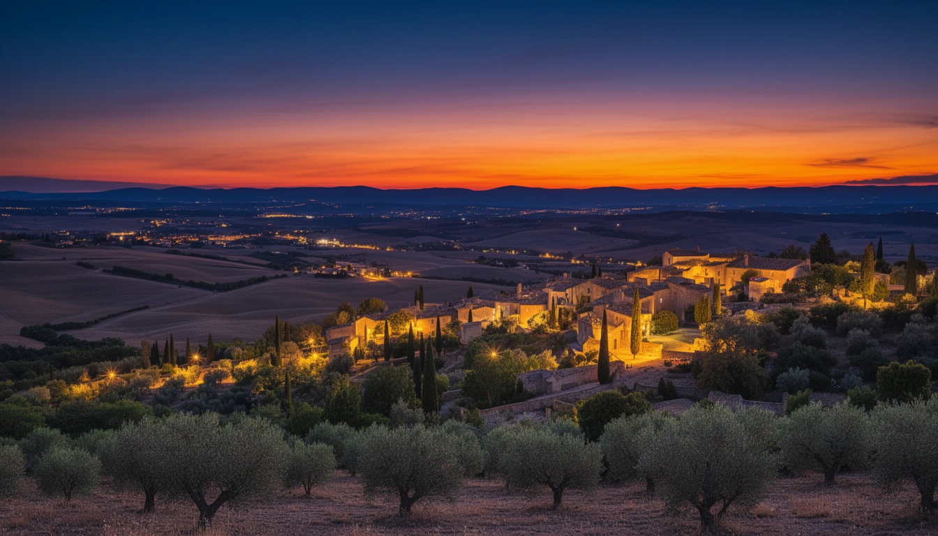 Tour Noturno a Pé em Provença