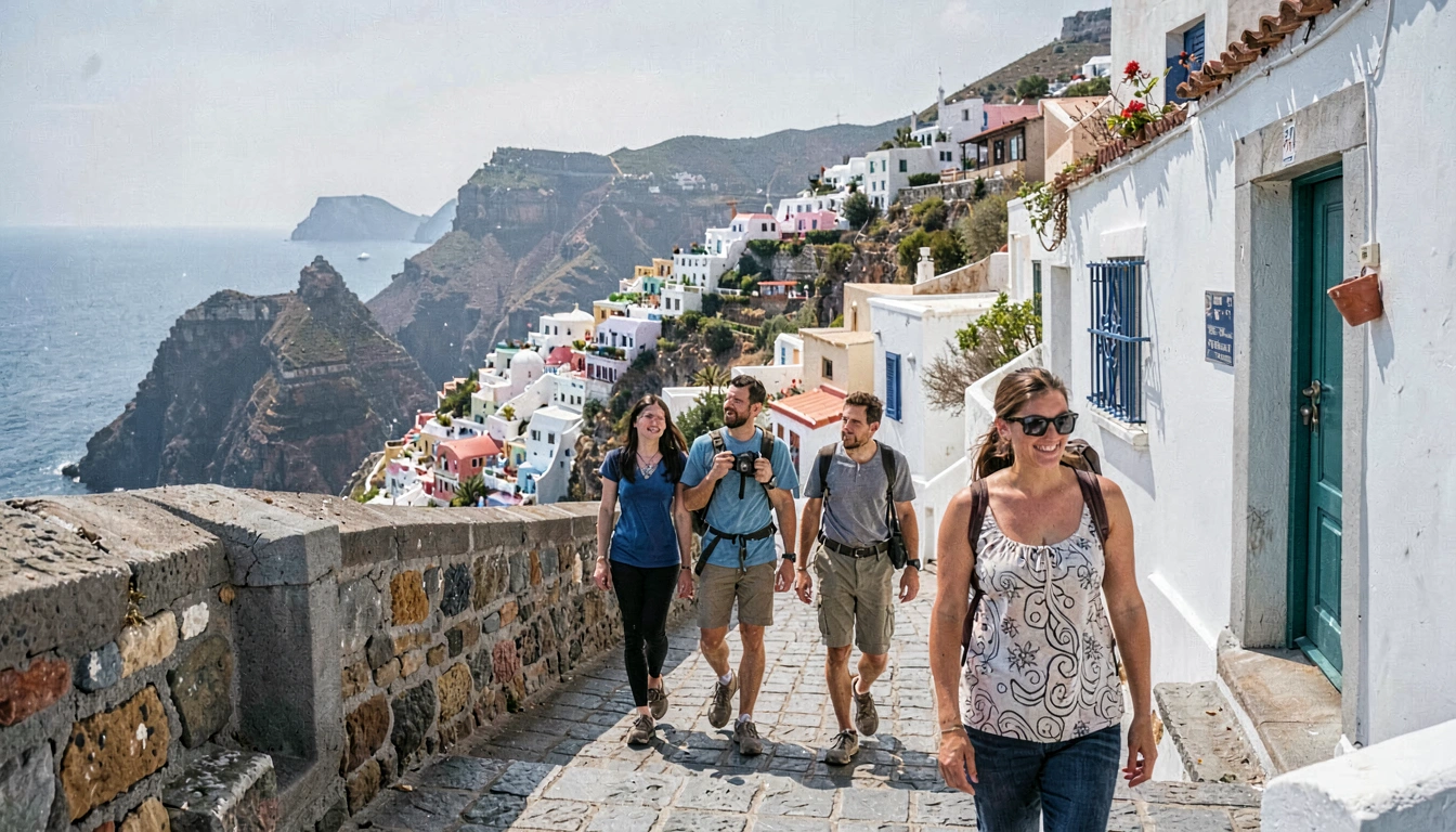 Tour Noturno a Pé em Santorini - foto 3