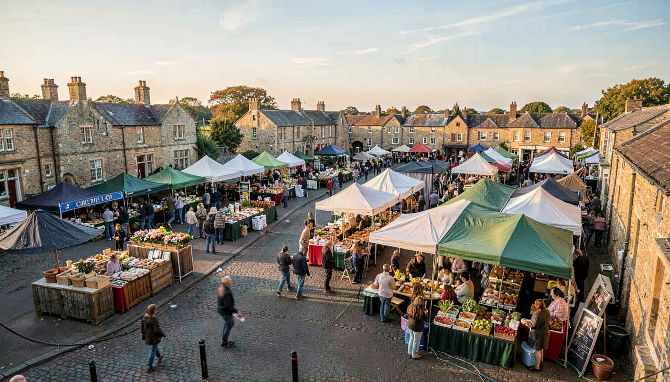 Tour pelos Mercados Tradicionais de Cotswolds - foto principal