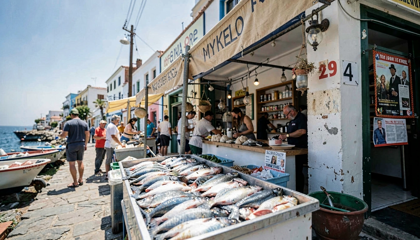 Tour pelos Mercados Tradicionais de Mikonos - foto 4