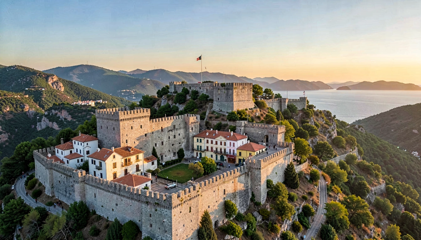 Tour por Castelos e Palácios em Santorini - foto principal