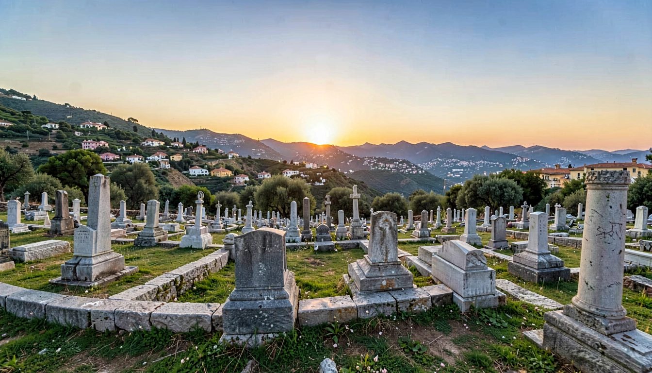 Tour por Cemitérios e Histórias Sombrias de Santorini - foto principal