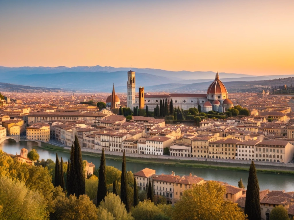 Tour a Pé ao Pôr do Sol em Florença - Imagem 1