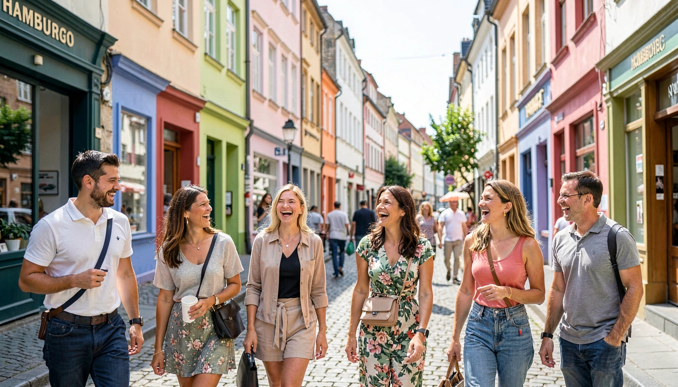 Passeio a Pé pelo Centro de Hamburgo