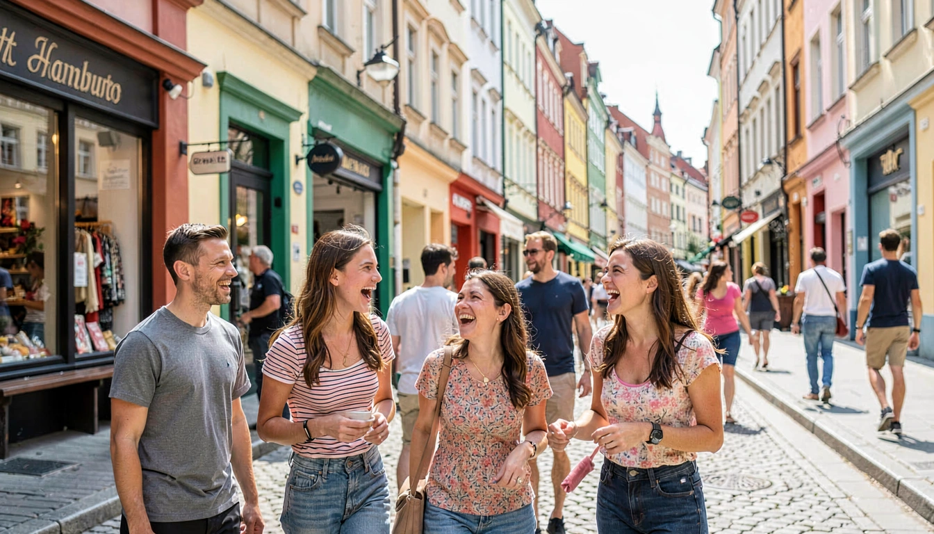 Tour a Pé pelos Bairros Históricos de Hamburgo