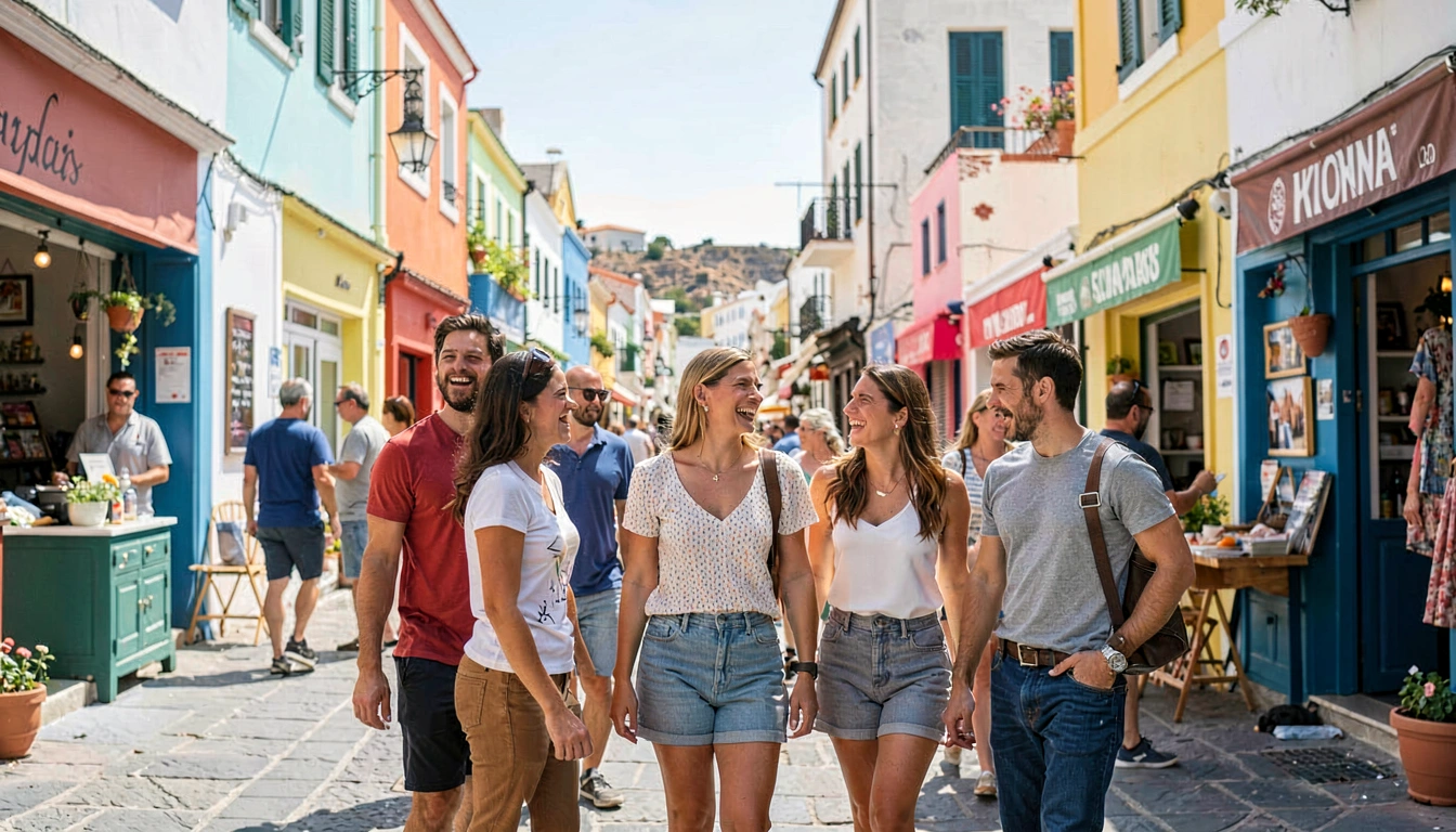 Passeio a Pé pelo Centro de Mikonos