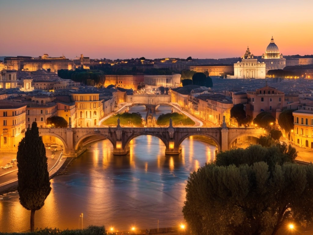 Tour a Pé ao Pôr do Sol em Roma - Imagem 1