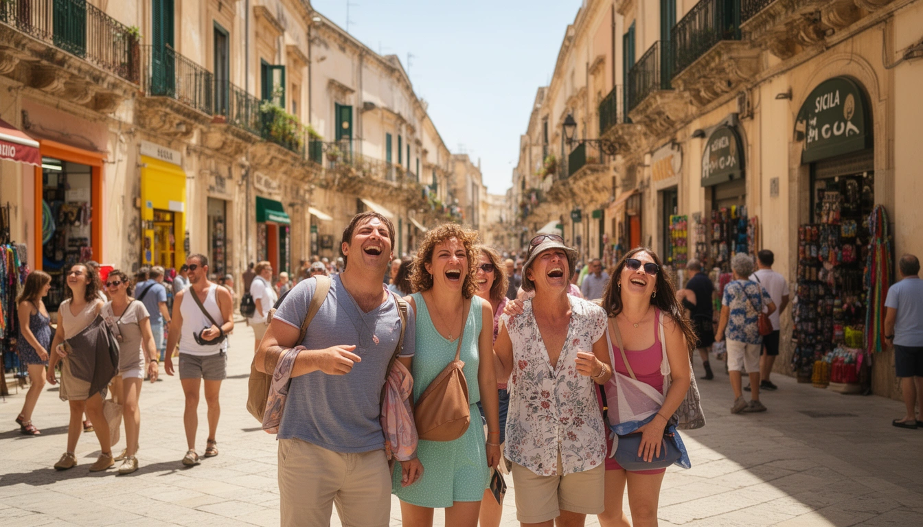 Tour a Pé pelos Bairros Históricos de Sicília
