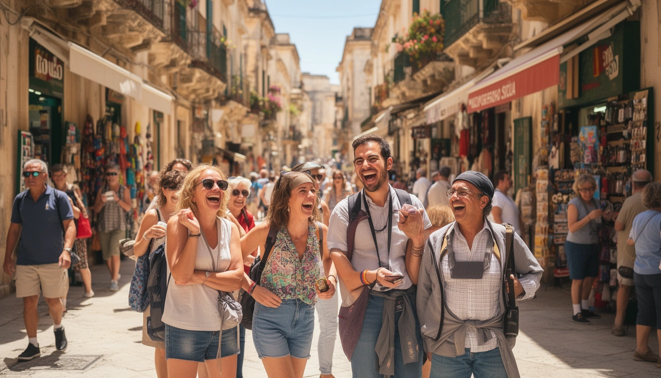 Tour a Pé Guiado em Sicília com Guia em Português - Imagem 1