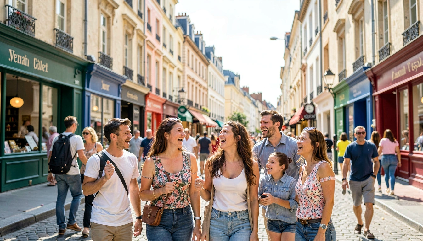 Tour a Pé pelos Bairros Históricos de Versalhes
