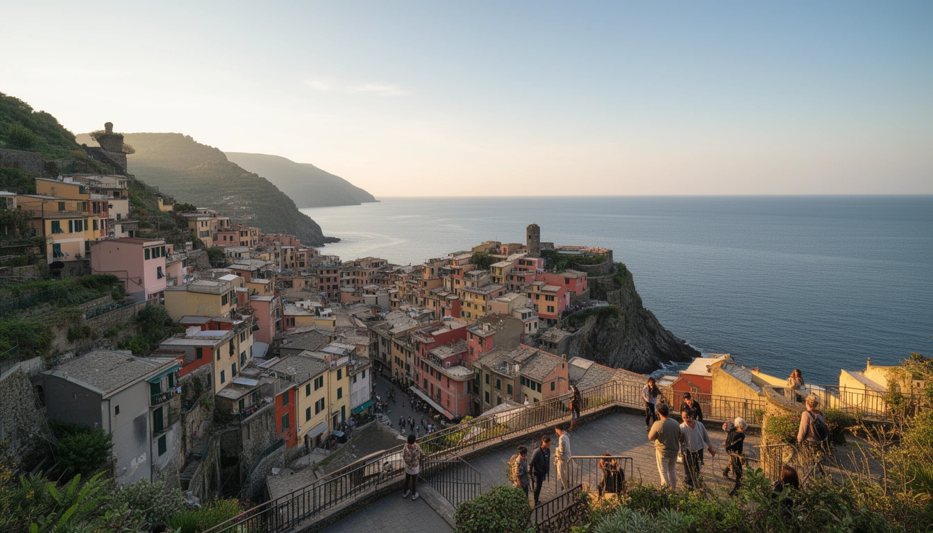 Trilha nas Montanhas Perto de Cinque Terre - foto 5