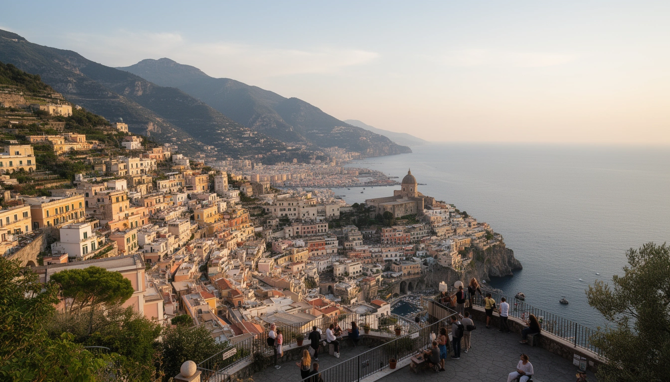Trilha nas Montanhas Perto de Costa Amalfi - foto 5