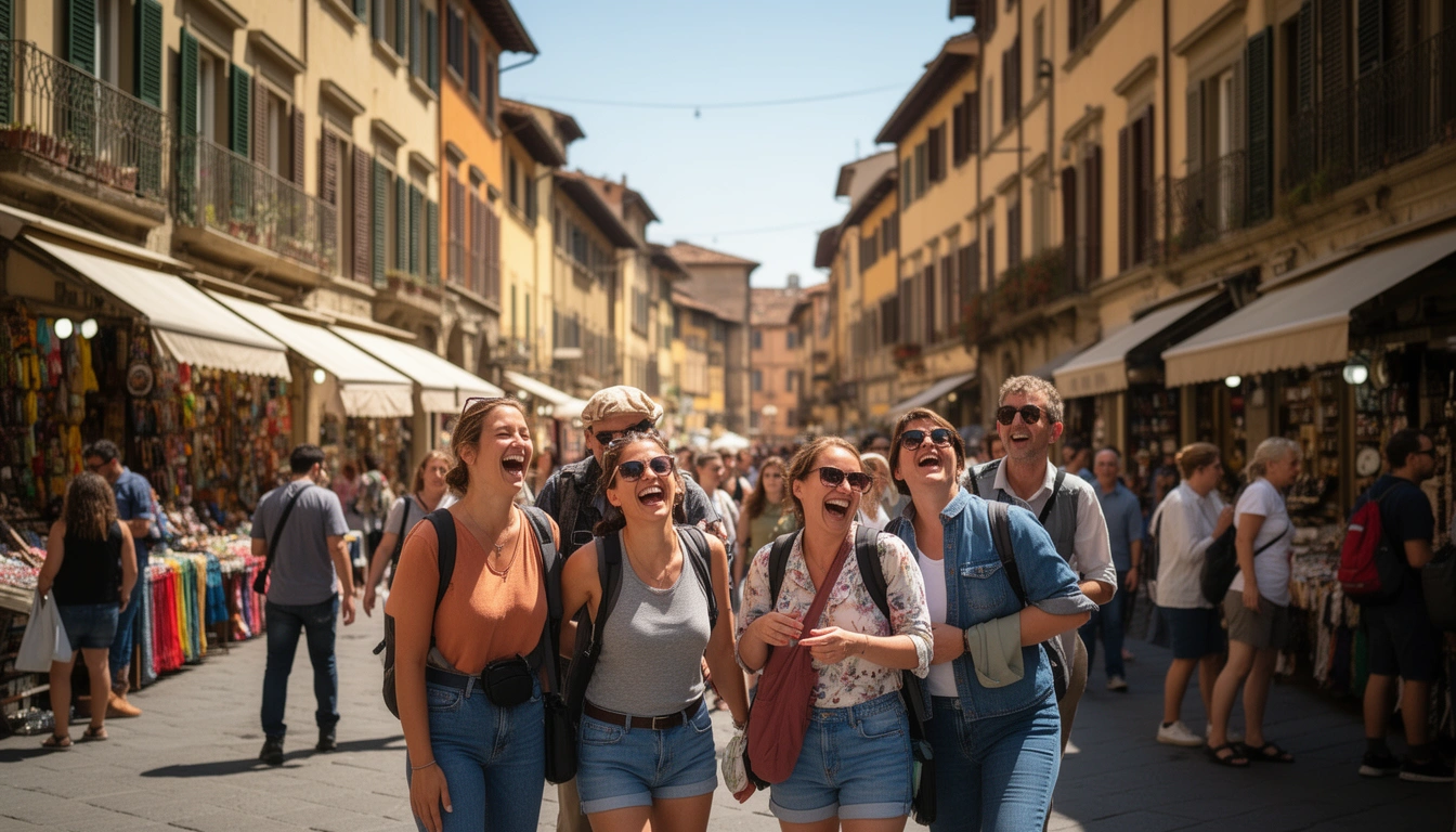 Caminhada de Aurora Boreal em Florença - Imagem 1