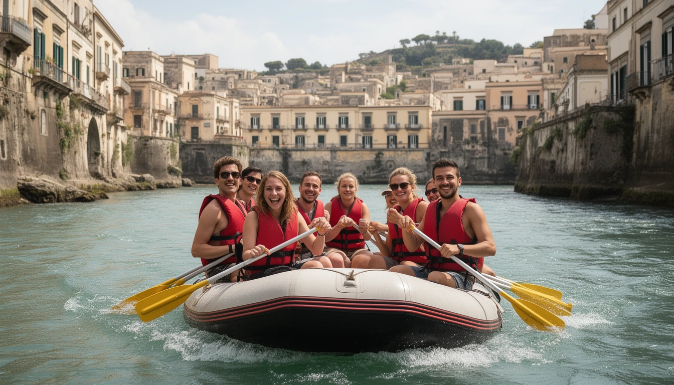Rafting e Aventura nos Rios de Nápoles