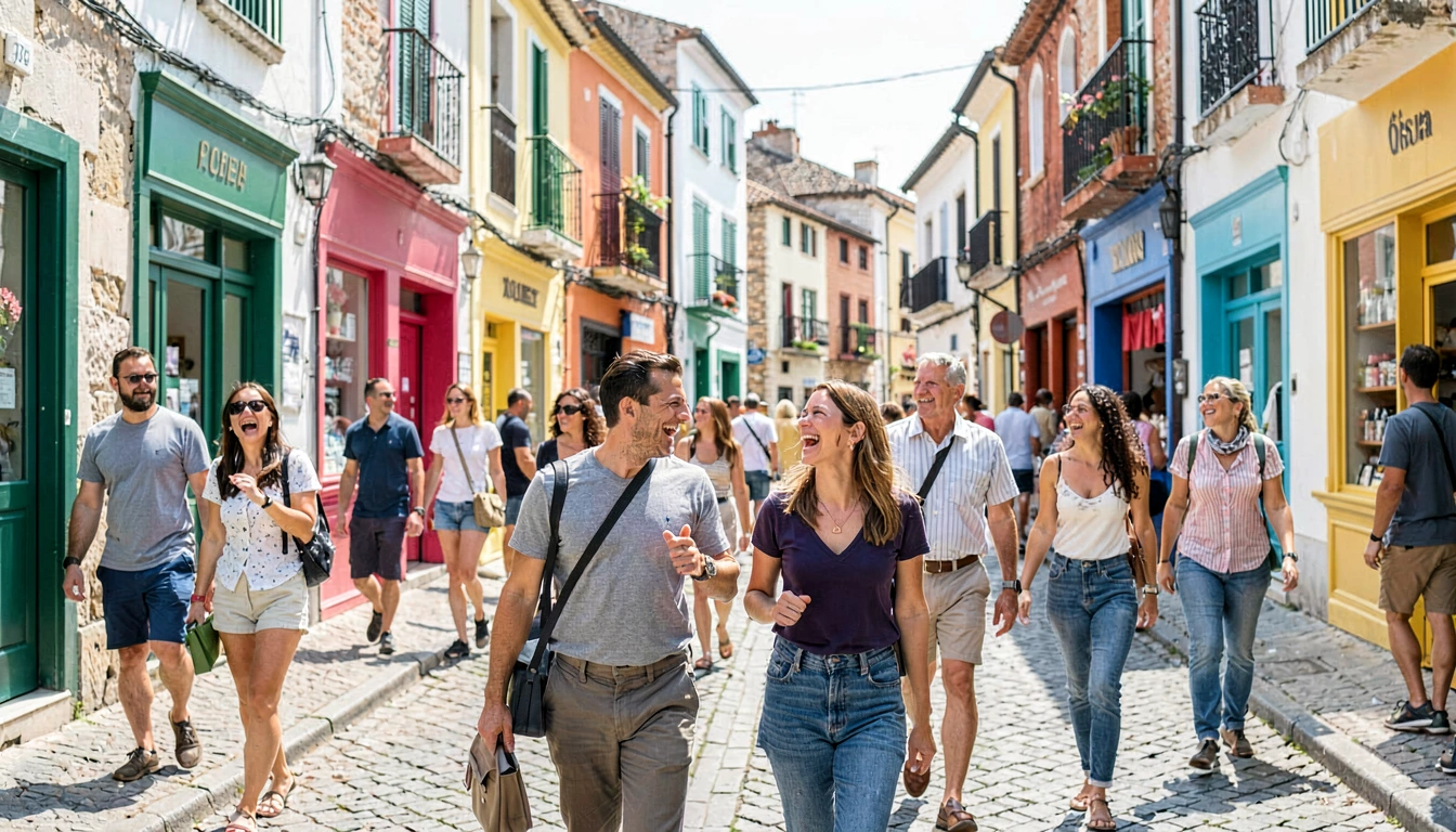 Trilha nas Montanhas Perto de Óbidos - foto principal