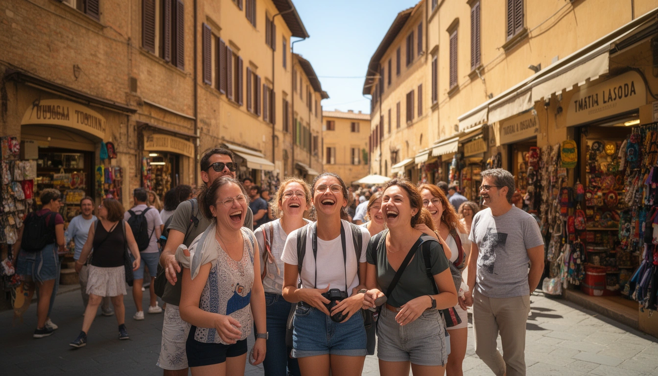 Trilha nas Montanhas Perto de Toscana - Imagem 1