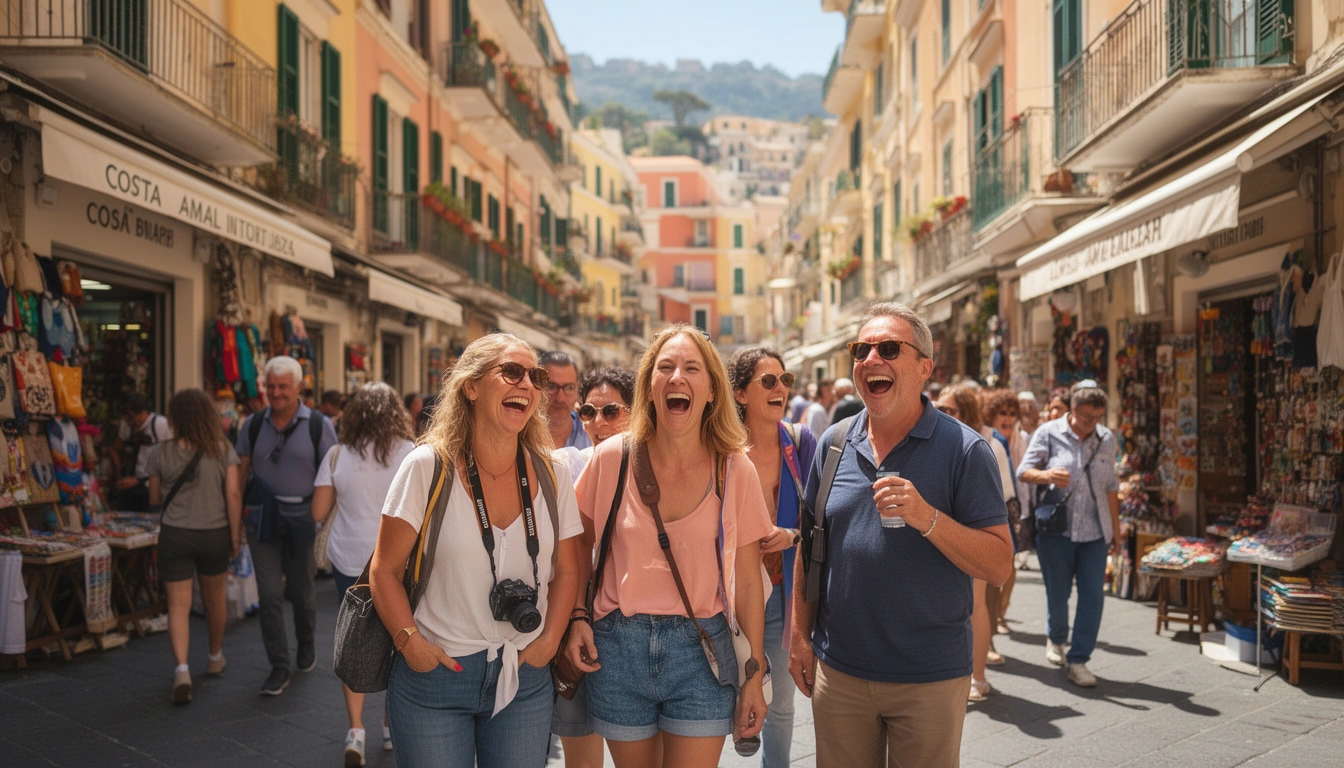 Tour de Barco pelas Ilhas ao Redor de Costa Amalfi - Imagem 1