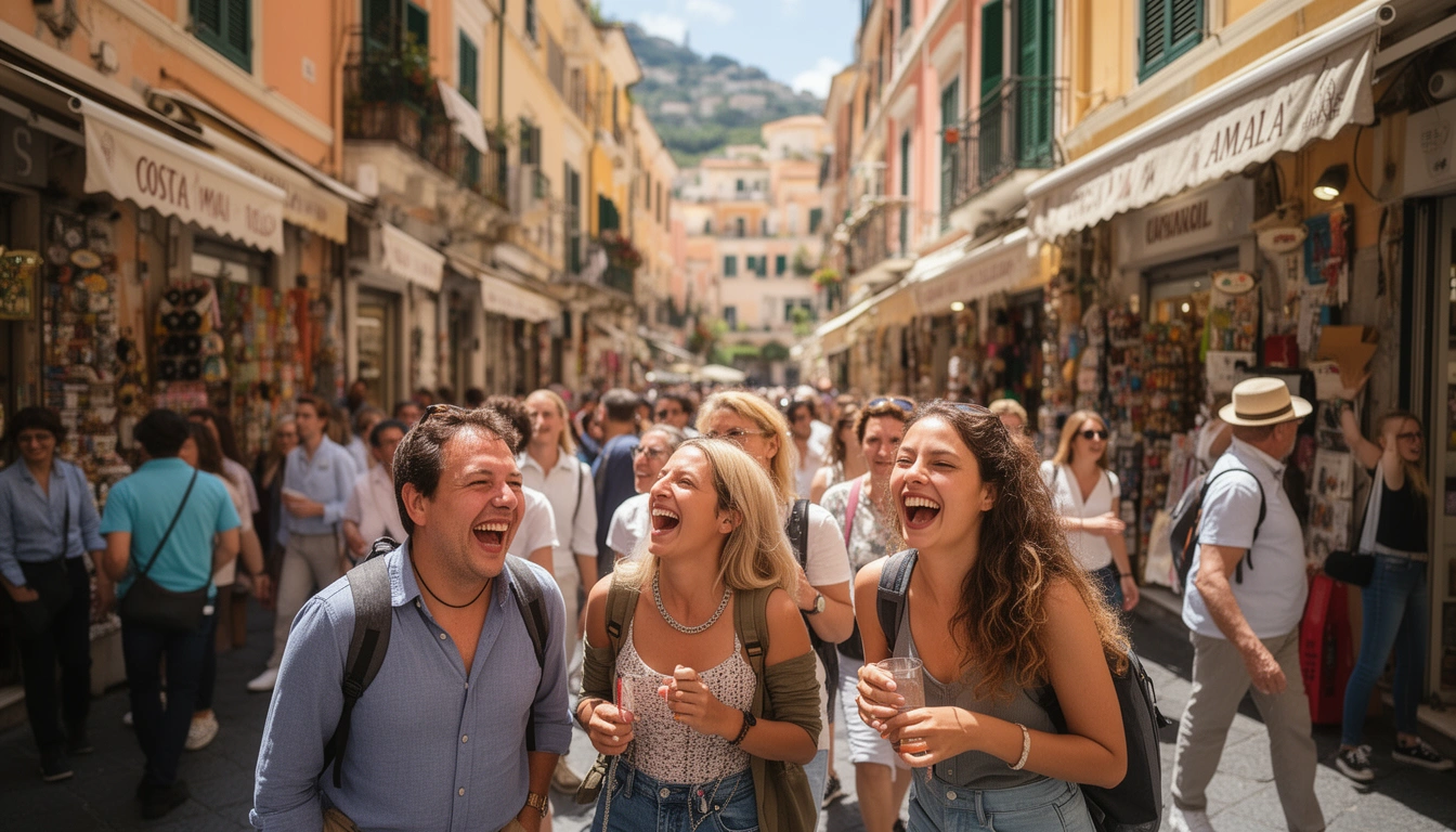 Tour de Barco Noturno em Costa Amalfi - Imagem 1