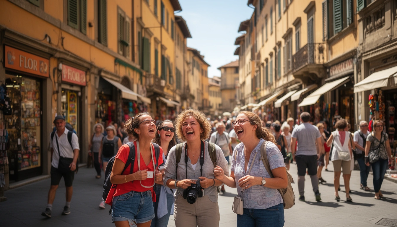 Passeio de Gondola e Barco Tradicional em Florença - Imagem 1