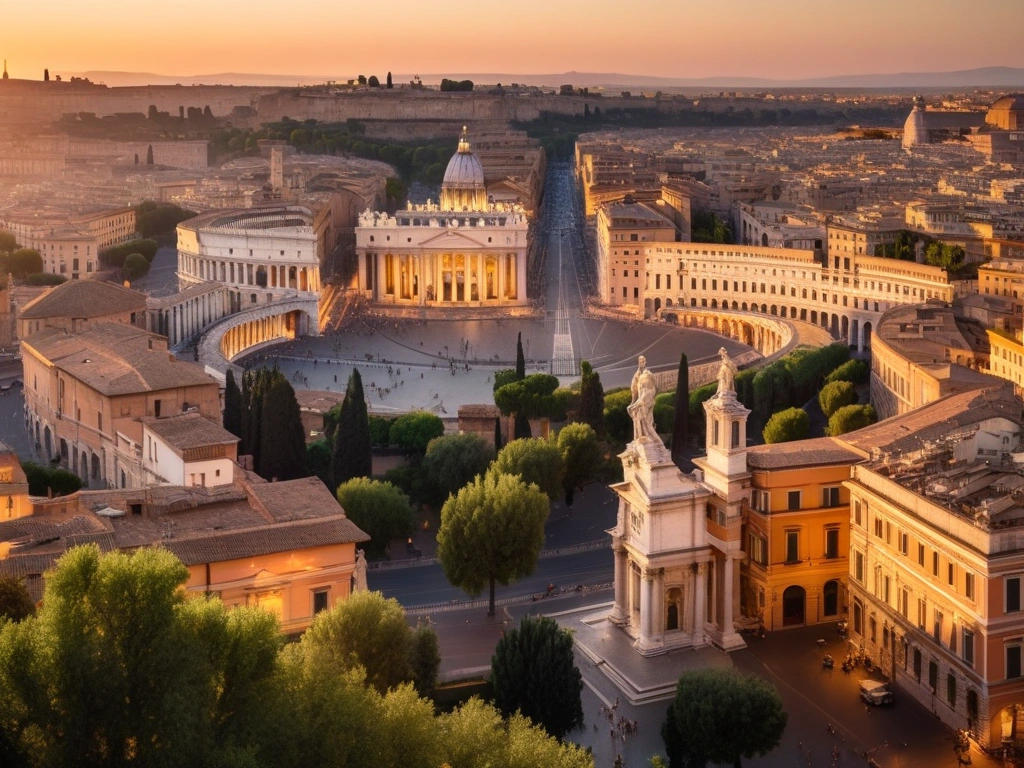 Cruzeiro ao Pôr do Sol em Roma - Imagem 1