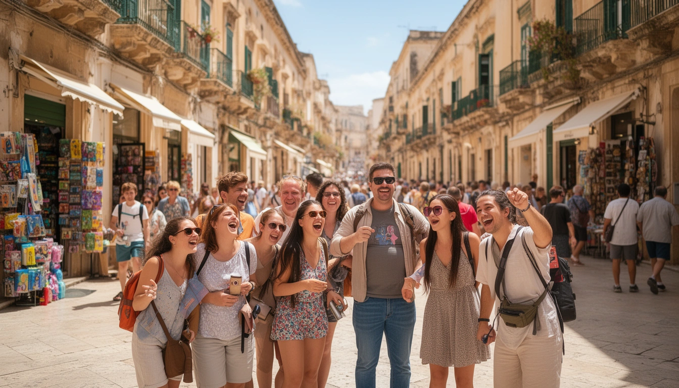 Passeio de Barco pelos Canais de Sicília - Imagem 1