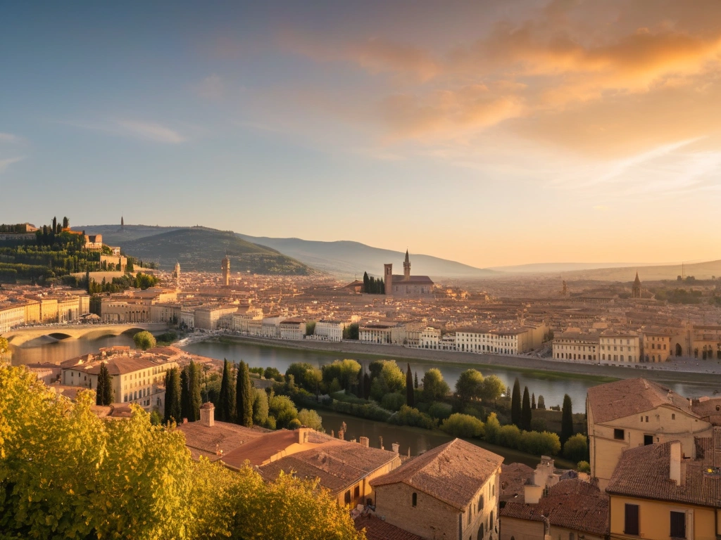 Tour de Bike ao Entardecer em Florença - Imagem 1