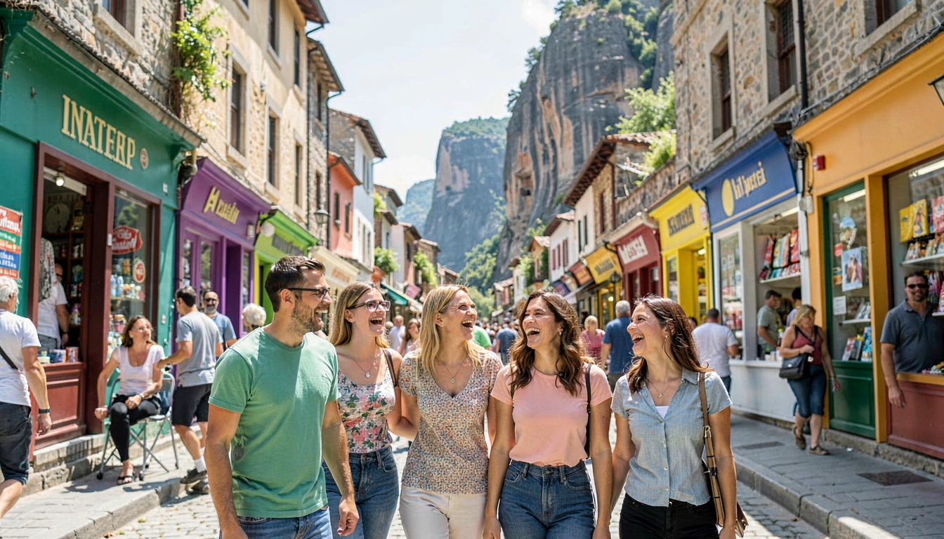 Aventura de Bicicleta Pelas Ruas de Meteora - Imagem 1